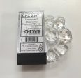 Chessex - 7 Piece - Translucent - Clear White Online