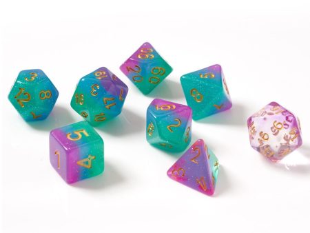 Sirius Dice Set - Northern Lights (Set of 7) Fashion