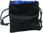 Dice Bag - Velvet Black Blue (3.75   X 4) Online