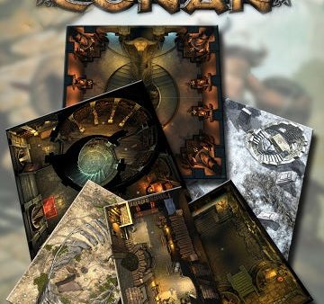 Conan: Forbidden Places and Pits of Horror Tile Set Online Hot Sale