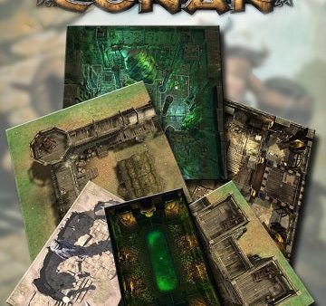 Conan: Perilous Ruins and Forgotten Cities Tile Set For Discount