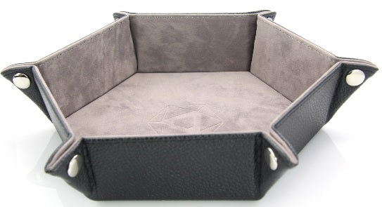 Die Hard Folding Hex Tray - Gray Velvet Cheap